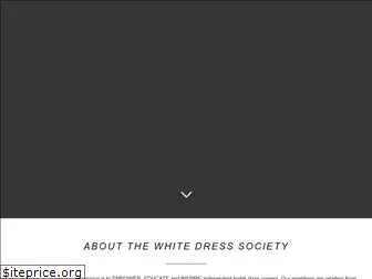 thewhitedresssociety.com