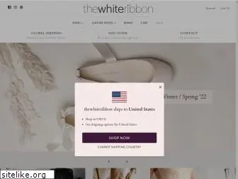 thewhiteribbon.com