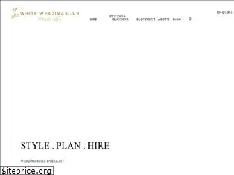 thewhiteweddingclub.com