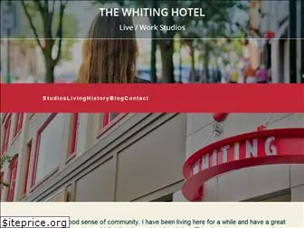 thewhitinghotel.com