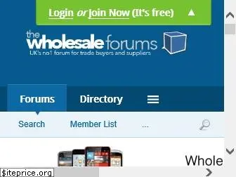 thewholesaleforums.co.uk