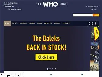 thewhoshop.com