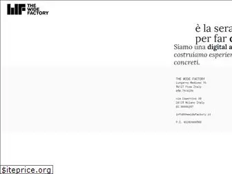 thewidefactory.it