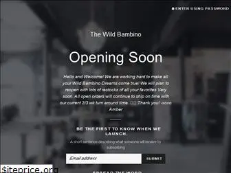 thewildbambino.com