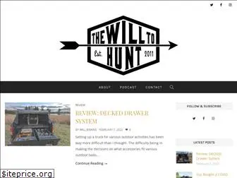 thewilltohunt.com