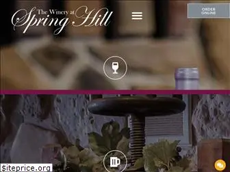 thewineryatspringhill.com