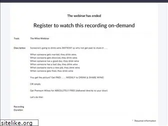 thewinewebinar.com