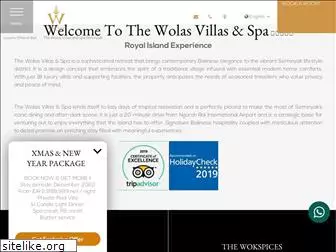 thewolasvillas.com