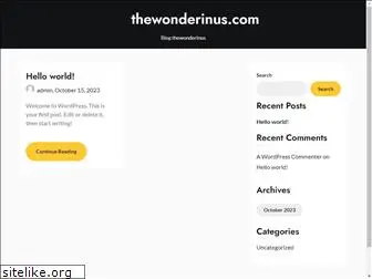 thewonderinus.com