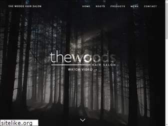 thewoodshairsalon.com