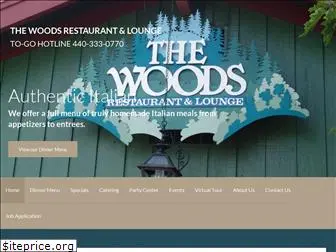 thewoodsrestaurant.com