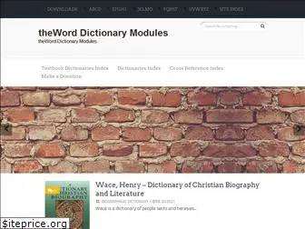 theword-dictionary-modules.com