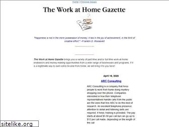 theworkathomegazette.com