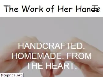 theworkofherhands.com