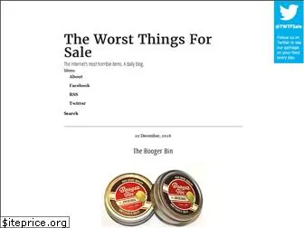 theworstthingsforsale.com