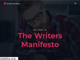 thewritersmanifesto.com