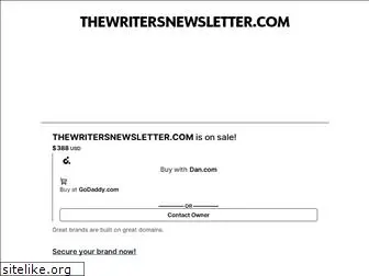 thewritersnewsletter.com