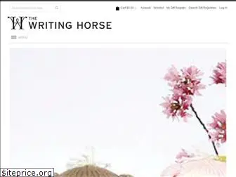 thewritinghorse.com