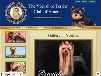 theyorkshireterrierclubofamerica.org