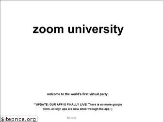 thezoomuniversity.com
