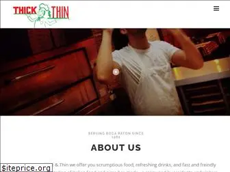 thickandthinpizza.com