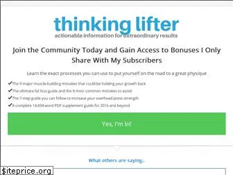 thinkinglifter.com