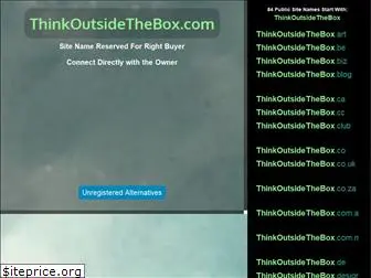 thinkoutsidethebox.com