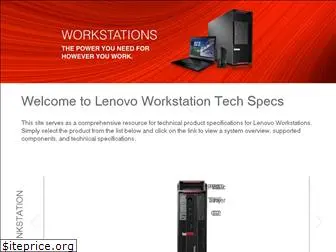 thinkstation-specs.com