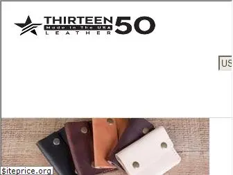 thirteen50leather.com