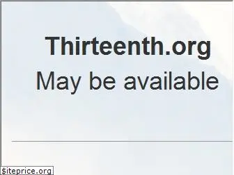 thirteenth.org