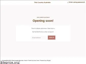 thiscountry.com.au