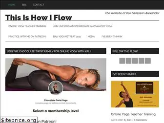 thisishowiflow.com