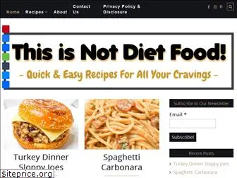 thisisnotdietfood.com