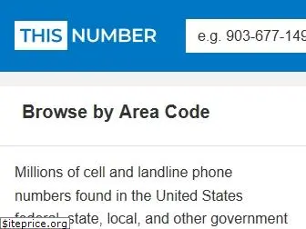 thisnumber.com