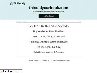 thisoldyearbook.com
