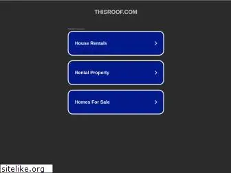 thisroof.com