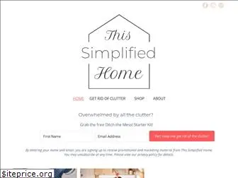 thissimplifiedhome.com