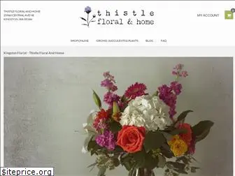 thistlefloralandhome.com