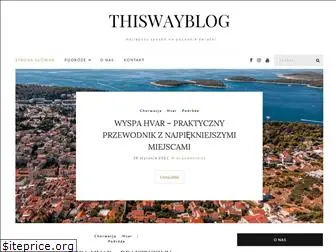 thiswayblog.pl
