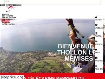 thollonlesmemises-tourisme.com