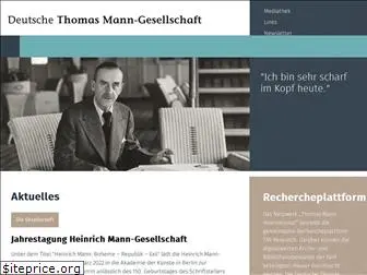 thomas-mann-gesellschaft.de