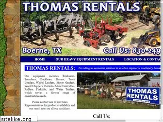 thomas-rentals.com