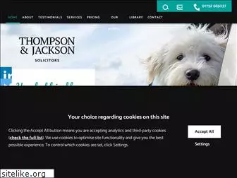 thompsonandjackson.co.uk