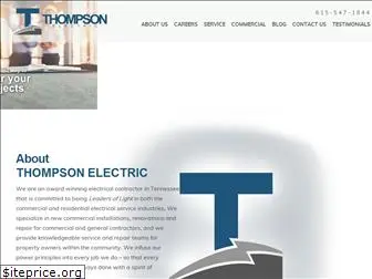 thompsonelectricinc.com