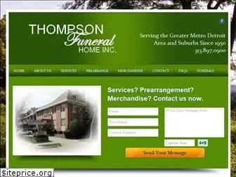 thompsonfuneralhomedetroit.com