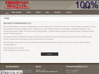 thompsonrealtyar.com