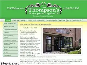 thompsonshomeopathic.com