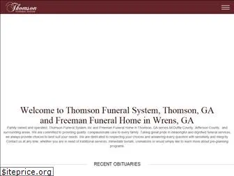 thomsonfuneralsystem.com