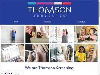 thomsonscreening.com