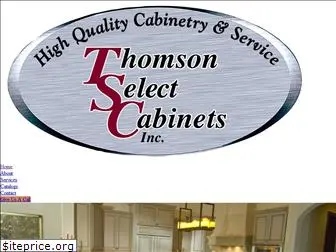 thomsonselectcabinets.com